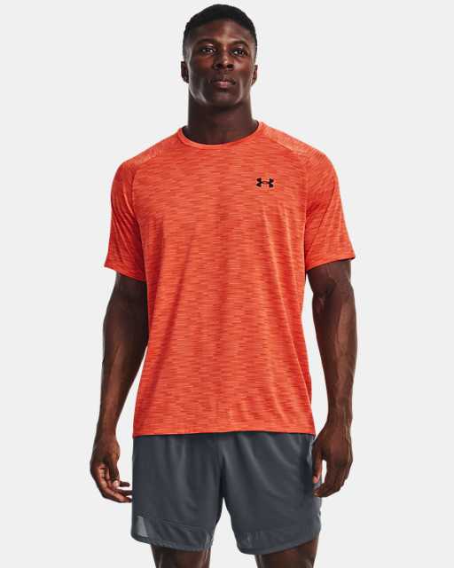 Under Armour HeatGear Short sleeve Fitted T-Shirt Color New!!!! Orange 